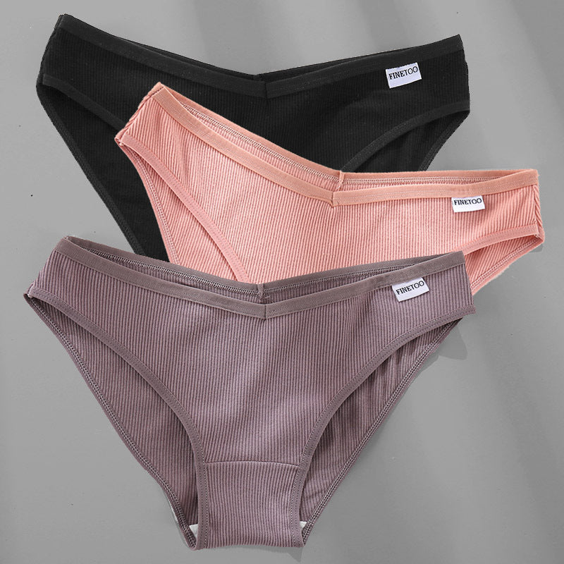 Cotton Women's Briefs Set