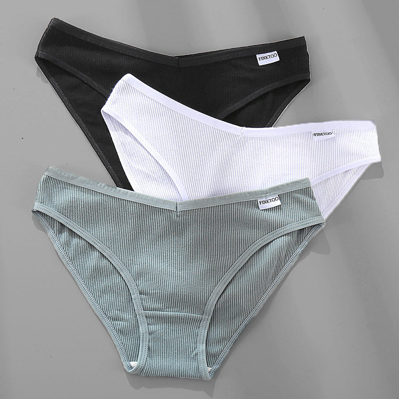 Cotton Women's Briefs Set