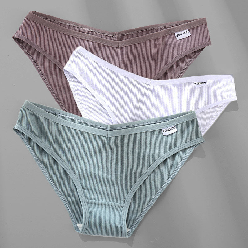 Cotton Women's Briefs Set