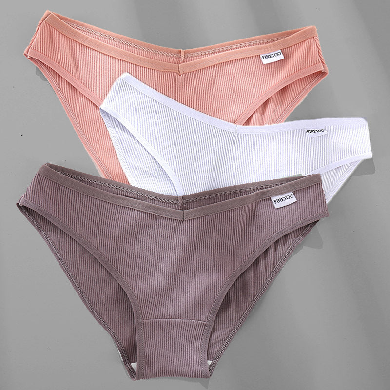 Cotton Women's Briefs Set