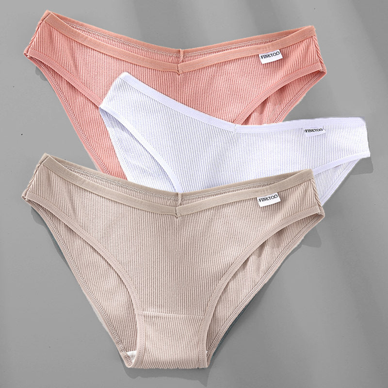 Cotton Women's Briefs Set