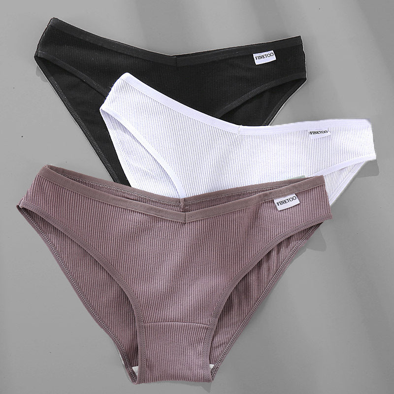 Cotton Women's Briefs Set