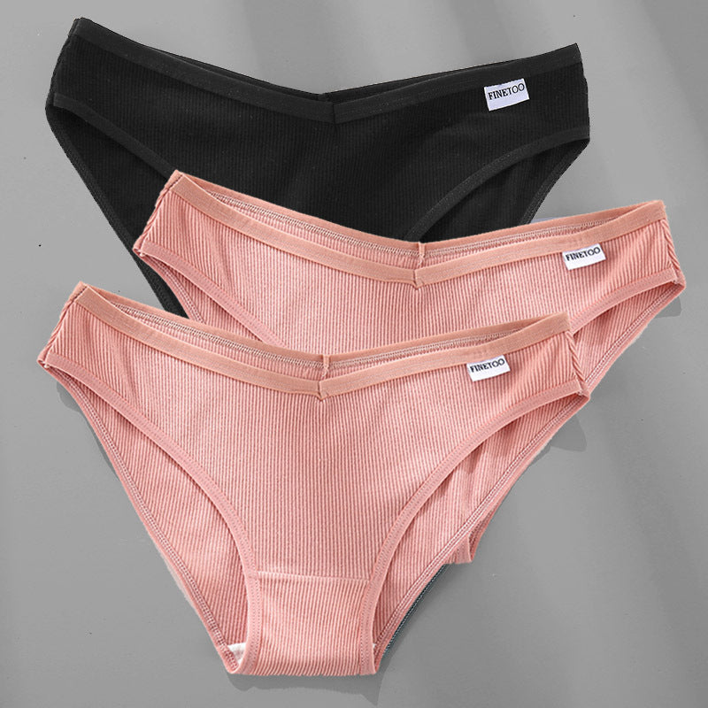 Cotton Women's Briefs Set