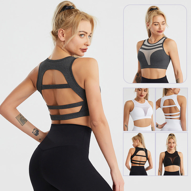 Shockproof Push-up Sports Bra