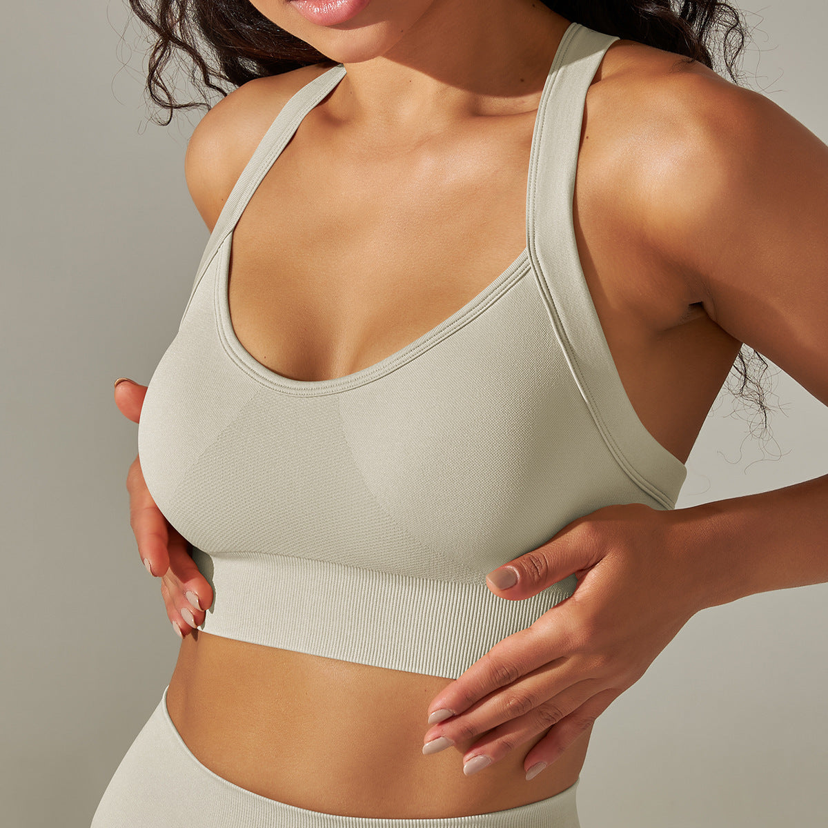 Seamless Yoga Bra