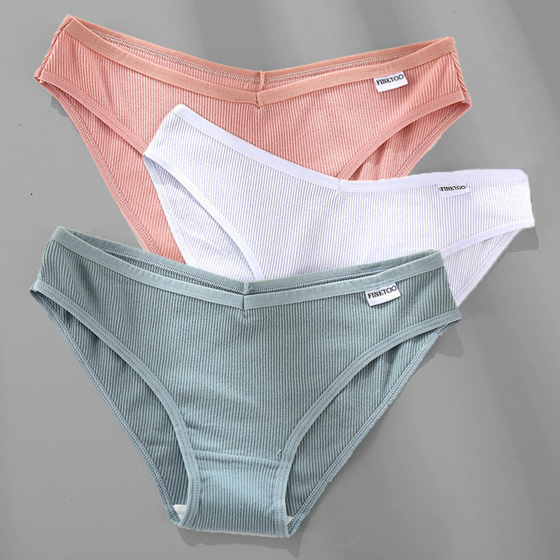 Cotton Women's Briefs Set