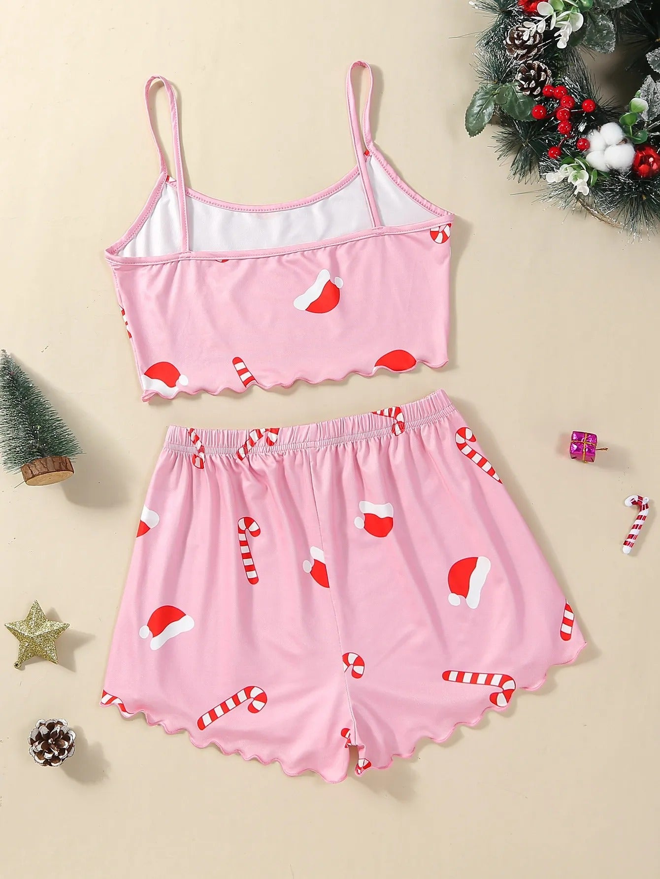 Christmas Milk Silk Pajamas