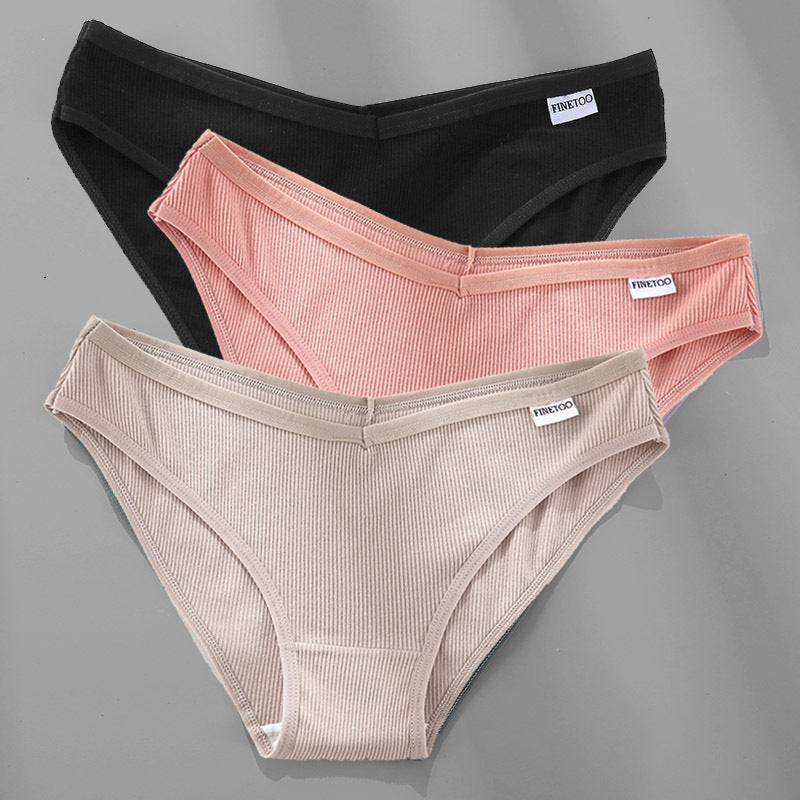 Cotton Women's Briefs Set