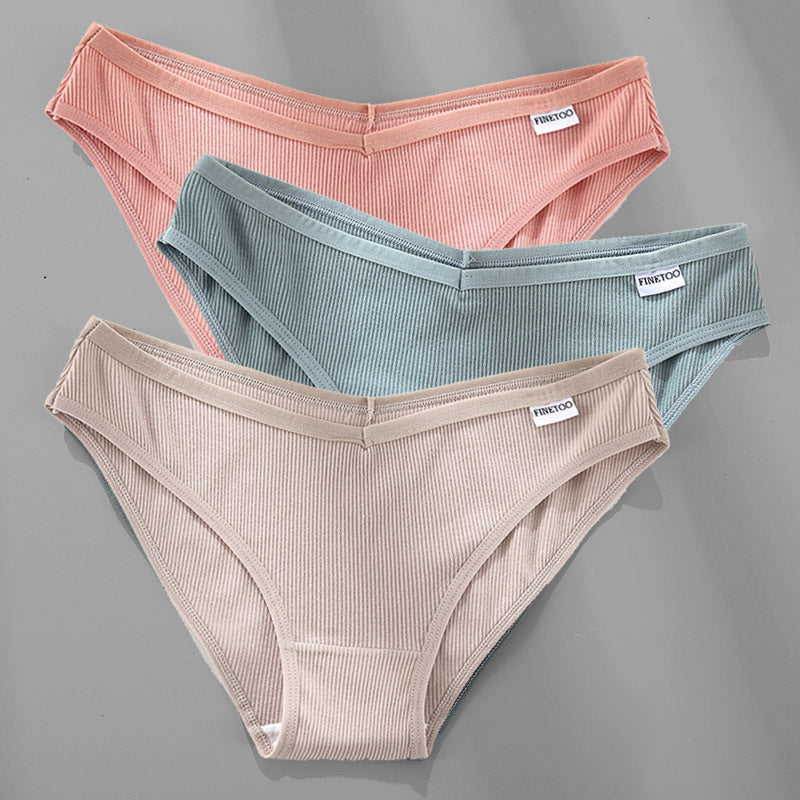 Cotton Women's Briefs Set