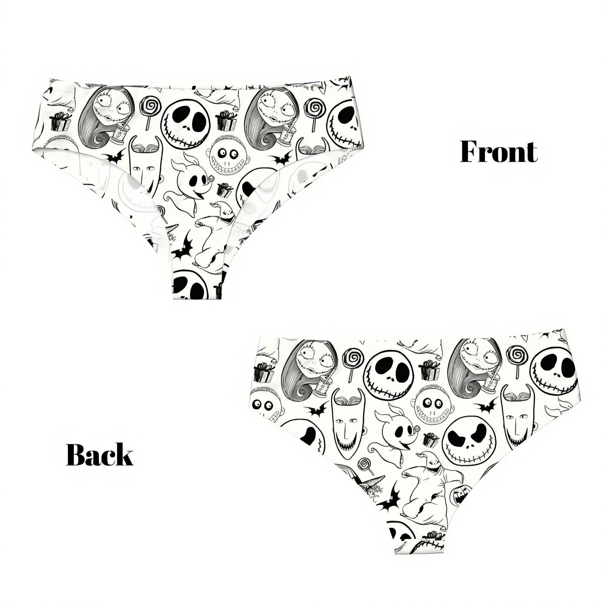 Nightmare Skull Women's Halloween Briefs