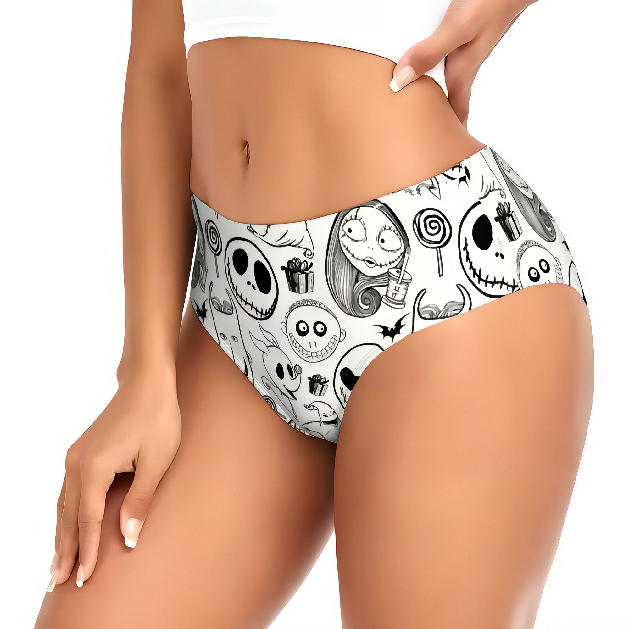 Nightmare Skull Women's Halloween Briefs