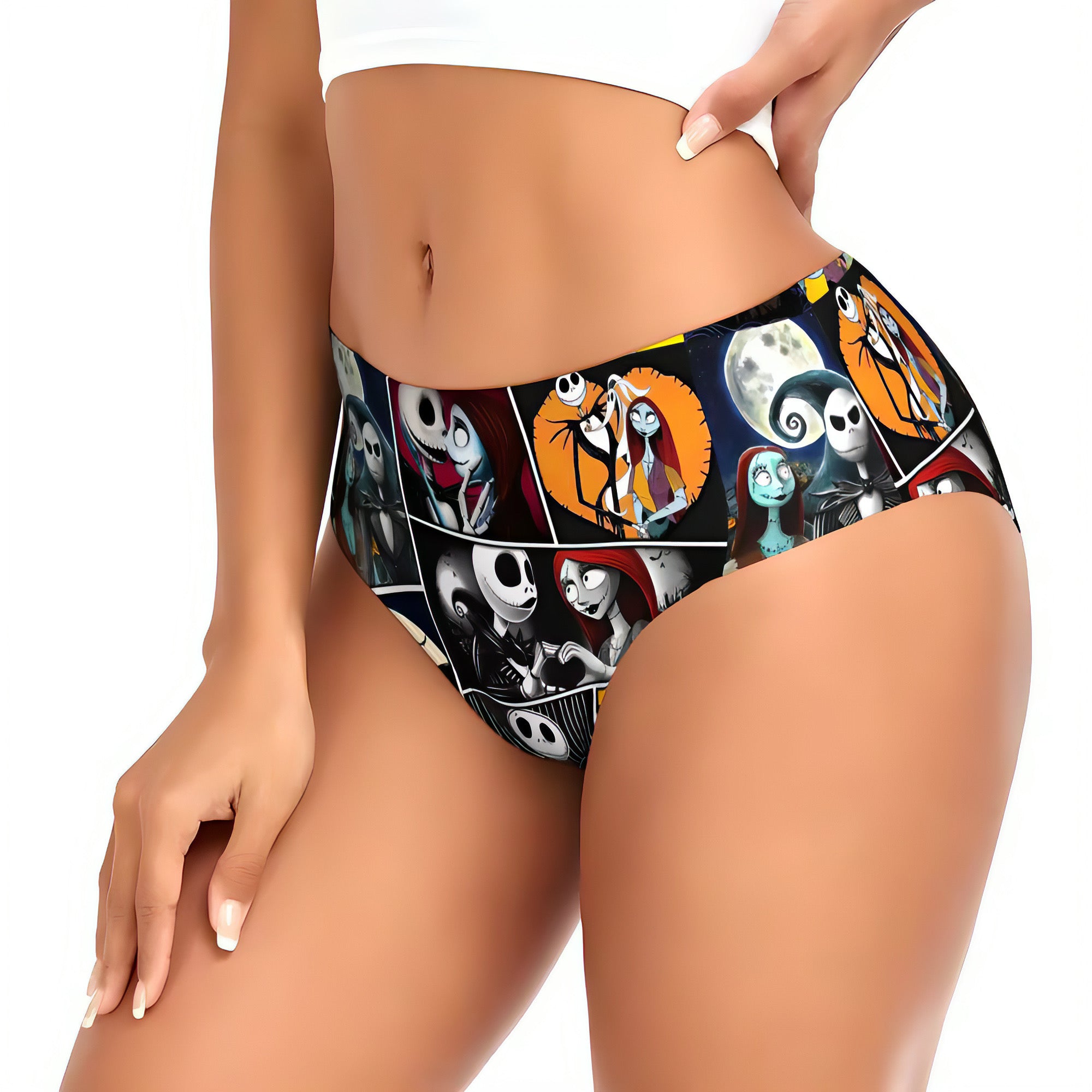 Jack & Sally Halloween Panties