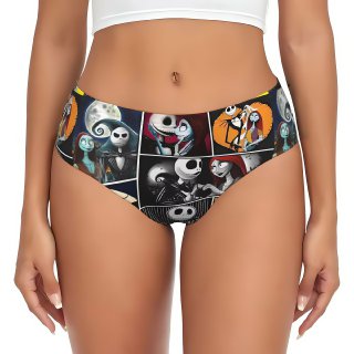 Jack & Sally Halloween Panties