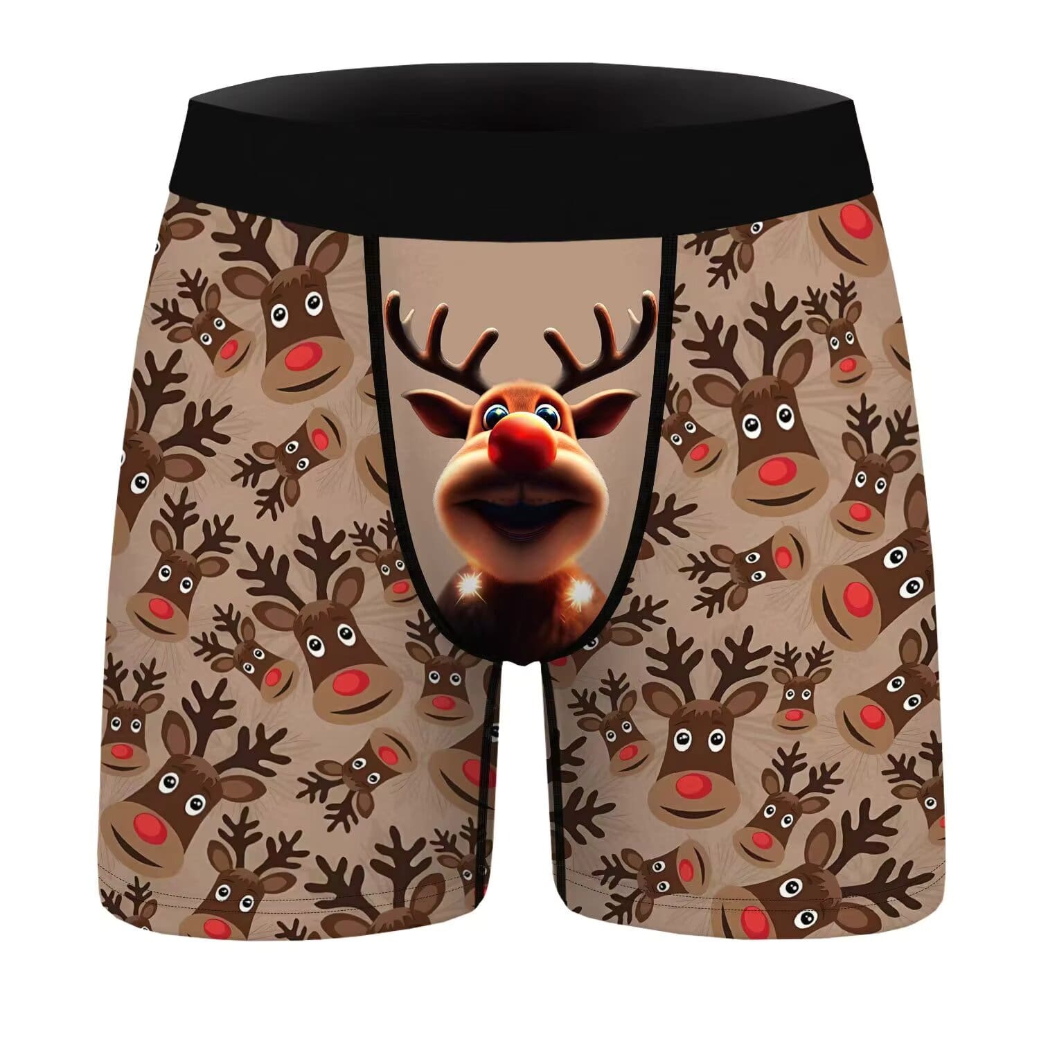 3-Pack Christmas Print Boxers