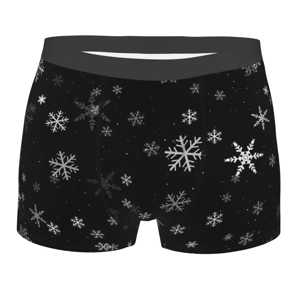 Snowflake Christmas Boxers