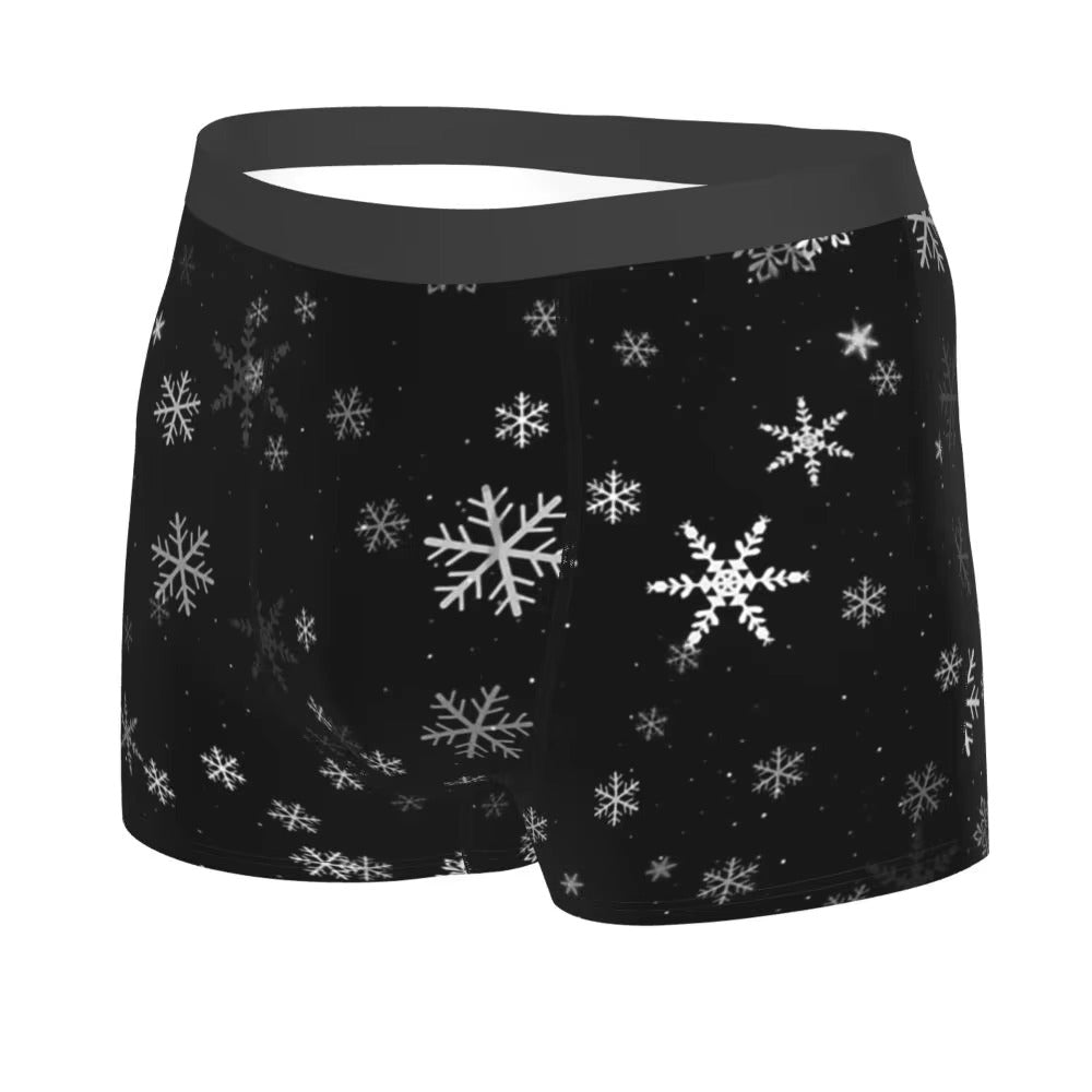 Snowflake Christmas Boxers