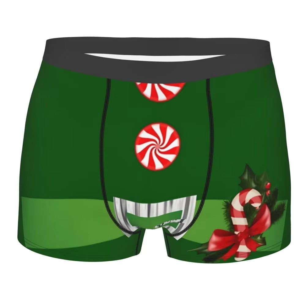 Elf Christmas Boxers