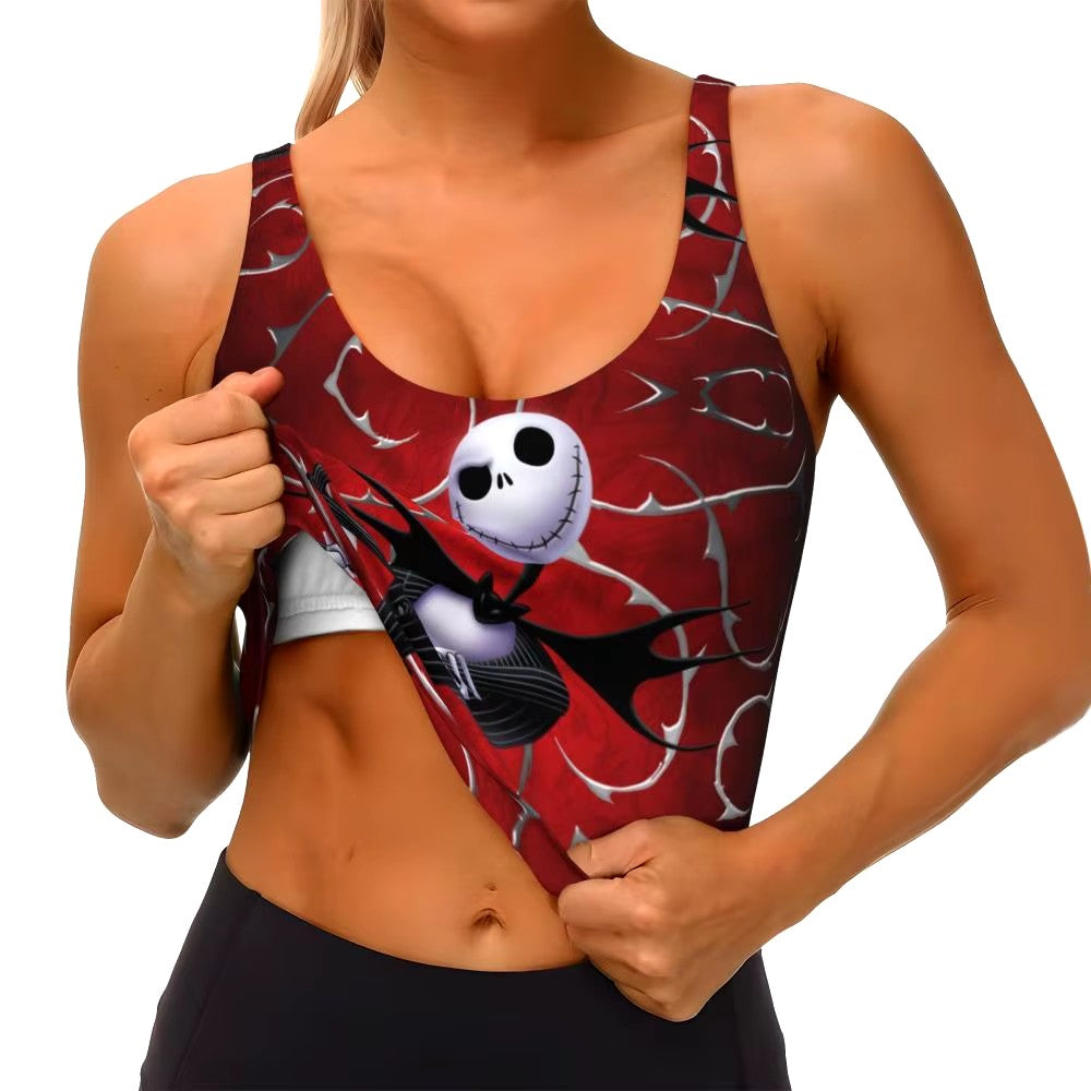 Jack Skellington Sports Top